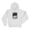 Skeleton Cowboy Desert Unisex Hoodie White